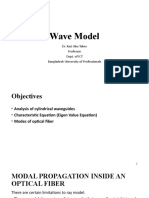 Wave Model: Dr. Kazi Abu Taher Professor Dept. of ICT Bangladesh University of Professionals