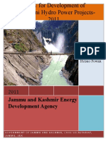 Policy For Micro-Mini Hydro Power