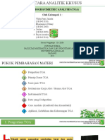 KELOMPOK 1-ThermoGravimetric Analysis (TGA)
