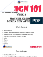 Machine Element Design New Approach: Week 2