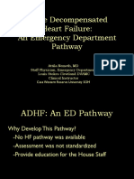 Acute Decompensated Heart Failure: An Emergency Department Pathway