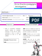 Planeación de La Practica Pedagogica Investigativa - Semana Del 15 Al 16 de Marzo - Etica Y Valores