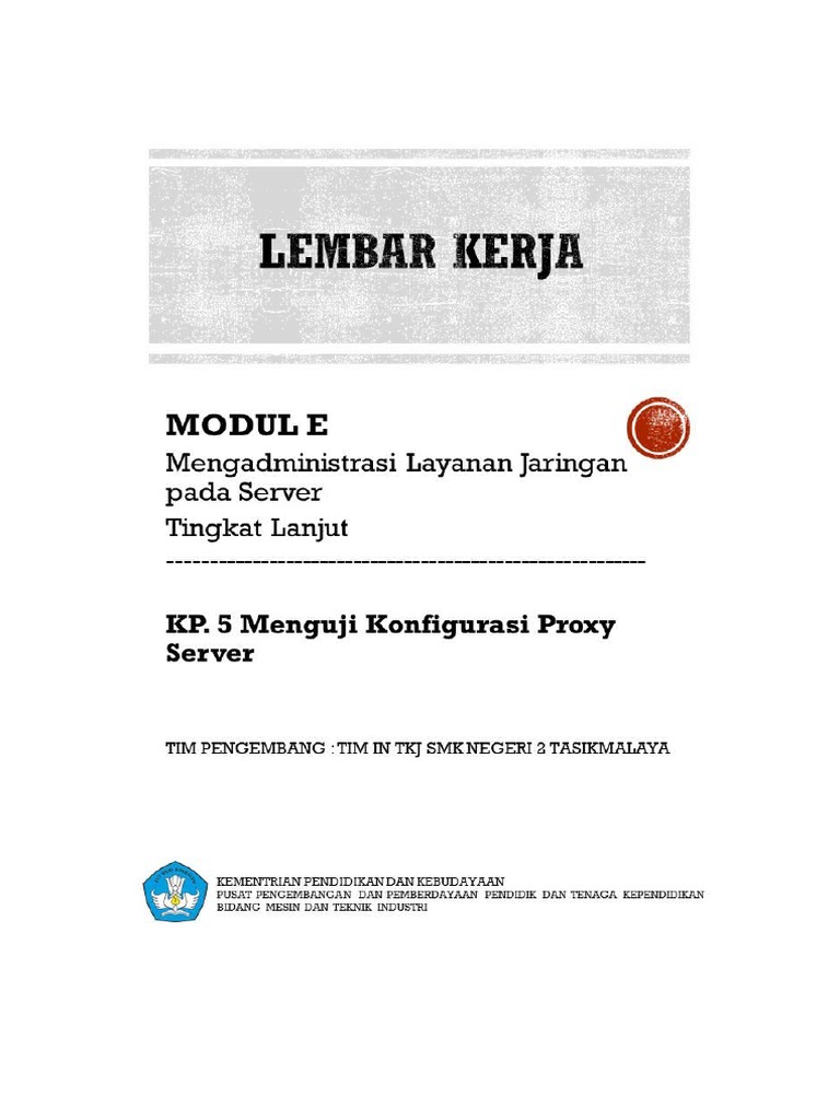 Konfigurasi Proxy Server Debian 8 | PDF