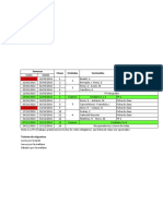 Cronograma de Actividades 2016 EFI III PUEF