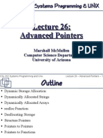 Advanced Pointers in C