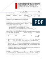 FORMATO #08-ET Acta de Asamblea Gral de Asociados para Aprobacion de Cuota y Terreno