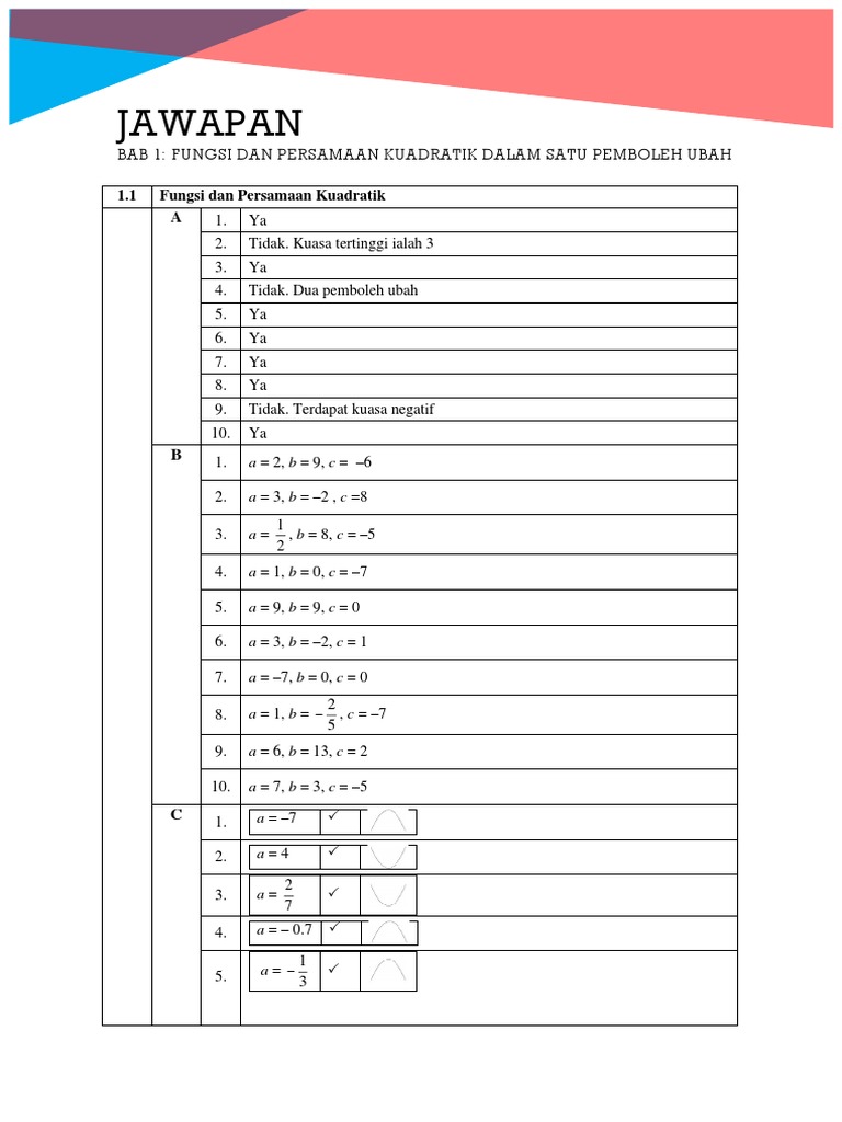 Jawapan Revisi Topikal Kssm Matematik Tingkatan 4 Pdf