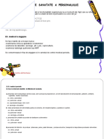 Starea de sanatate a personalului