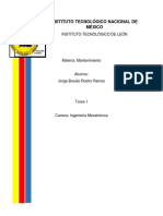 Tarea 1 - Mantenimiento