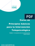 M1. Conceptualización de Las Intervenciones Psicológicas