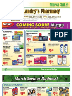 Landry's Pharmacy - March 2011 On Sale Flyer