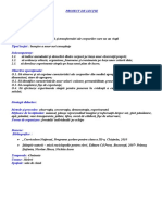 Proiect - Stiinte - CL 3 Țulea