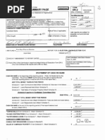 Statement of Cash On Hand: For Instructions, See Back of Form Disclosure Summary Page DR-2