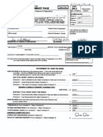 Disclosure Summary Page DR-2: For Instructions, Same As On Organization) Reset Form