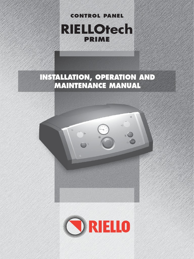 Riello Control Box Wiring Guide | PDF | Thermostat | Switch