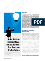 Seven Disruptive Innovations For Future Industries