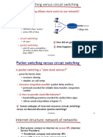 Packet Switching Versus Circuit Switching: Packet Switching Allows More Users To Use Network!