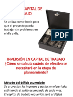 Capital de Trabajo