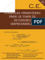 Fórmulas financieras clave para la toma de decisiones empresariales