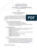 Anunt Examen Capacitate Preoteasca - Martie 2021 0