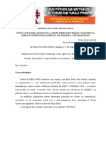 Modelo Carta Pedagogica Xxi Forum Estudos