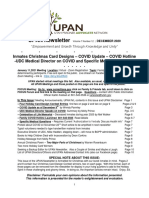UPAN Newsletter Volume 7 Number 12 - December 2020