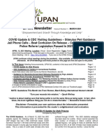 UPAN Newsletter Volume 8 Number 3 - March 2021