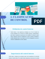 Clasificacion Del Control EQUIPO 2