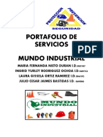 Portafolio de Servicios...