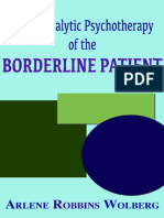 Psychoanalytic Psychotherapy of The Borderline Patient