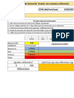 Formato Prueba Sensorial Escalar