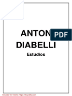 GUITARRA - Anton Diabelli Estudios.