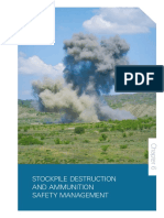 GICHD Guide To Mine Action 2014 Chapter 6 Stockpile Destruction and Ammunition Safety Management