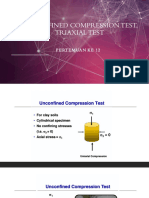 Unconfined Compression Test,