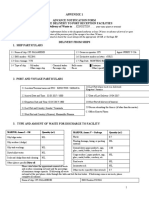 MARPOL Advance Notification Form for Waste Delivery 02 May.2017