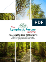 Healthmeans 3 Interview Transcripts From The Lymphatic Rescue Summit