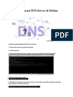 Cara Konfigurasi DNS Server Di Debian