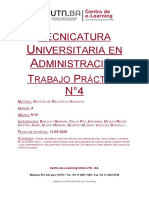 Trabajo Practico N°4 Gestion de Recursos Humanos