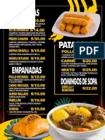 Menú Canaima Resto Bar