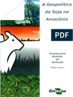 Ageopolitica Da Soja Na Amazonia