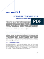 Estructura y Funciones de La Administracion de La Justicia