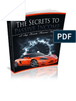 The Secrets to Passive Income