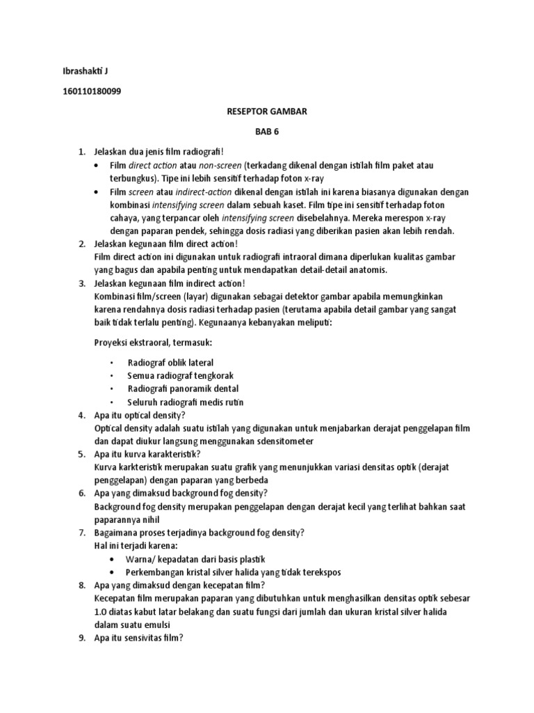 Reseptor Gambar | PDF