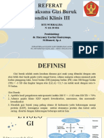 Referat Tatalaksana Gizi Buruk Kondisi Klinis III