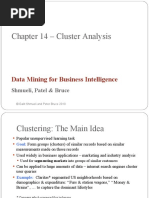 Chapter 14 - Cluster Analysis: Data Mining For Business Intelligence