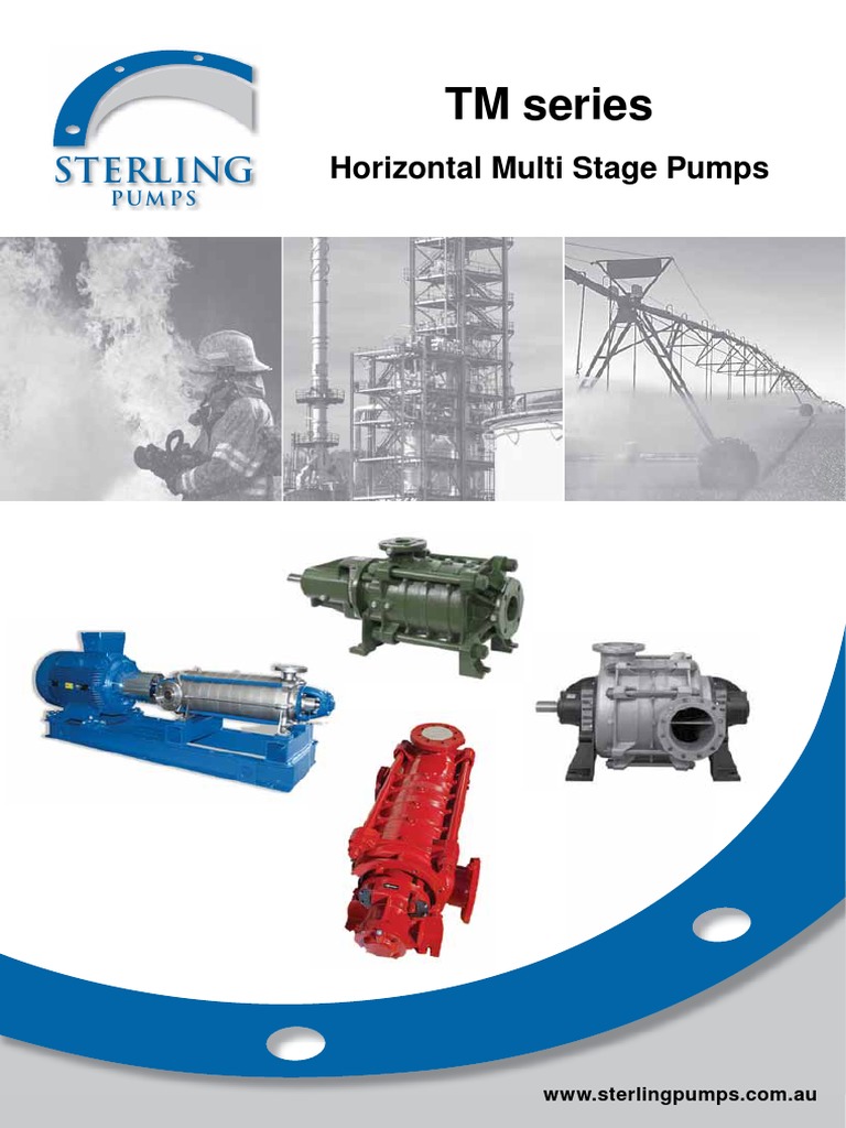 Sterling TM Series Multi-Stage Pumps | PDF | Pump | Chemical Engineering