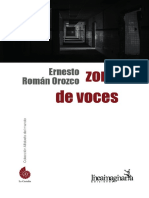 Libro Ernesto Román Orozco. Zona de Voces.