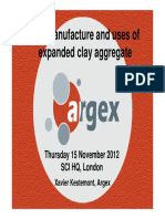 The Manufacture and Uses of Expanded Clay Aggregate: Thursday 15 November 2012 SCI HQ, London