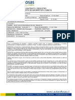 Contrato Y Registro de Cuenta de Ahorro Sin Libreta: Registro Titular Es Socio 2021-0084 17/03/2021