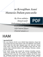 Hak Dan Kewajiban Asasi Manusia Dalam Manusia